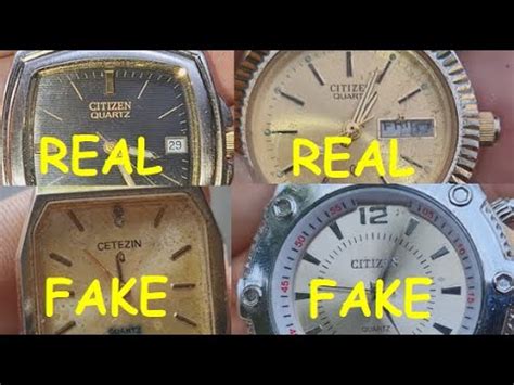 7 steps spot fake citizen watch|citizen watches branded.